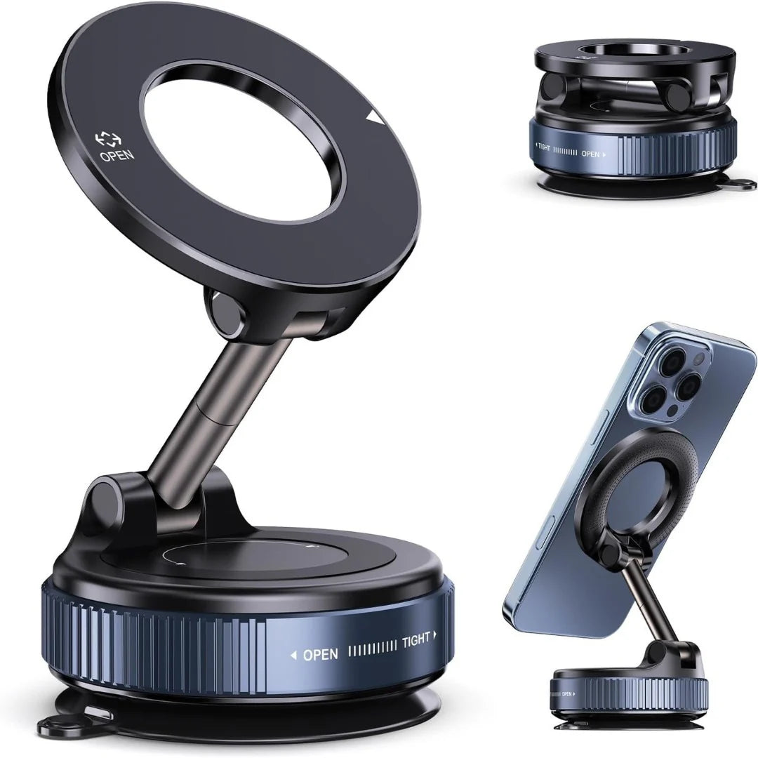 Magrip Pro Universal Magnetic Mount for All Smartphones – Stick Anywhere | Drive Hands-Free with Ultra Strong Magnetic Phone Holder