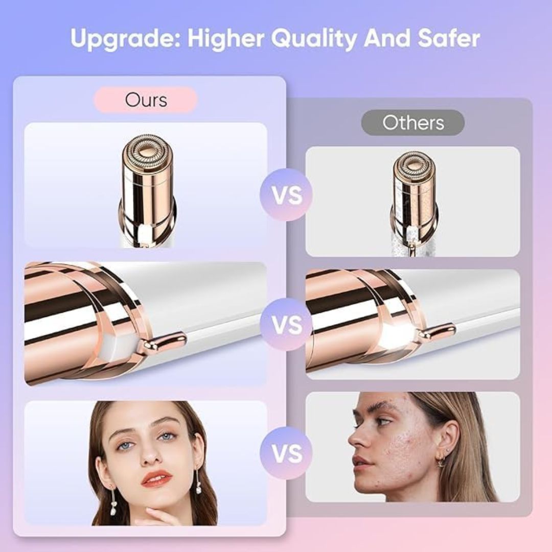 Facial Hair Remover – Gentle, Painless,Precision hair removal & Travel-Friendly for Women