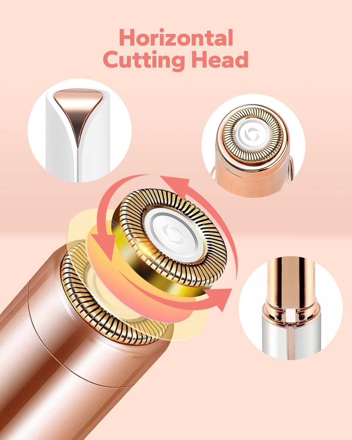 Facial Hair Remover – Gentle, Painless,Precision hair removal & Travel-Friendly for Women