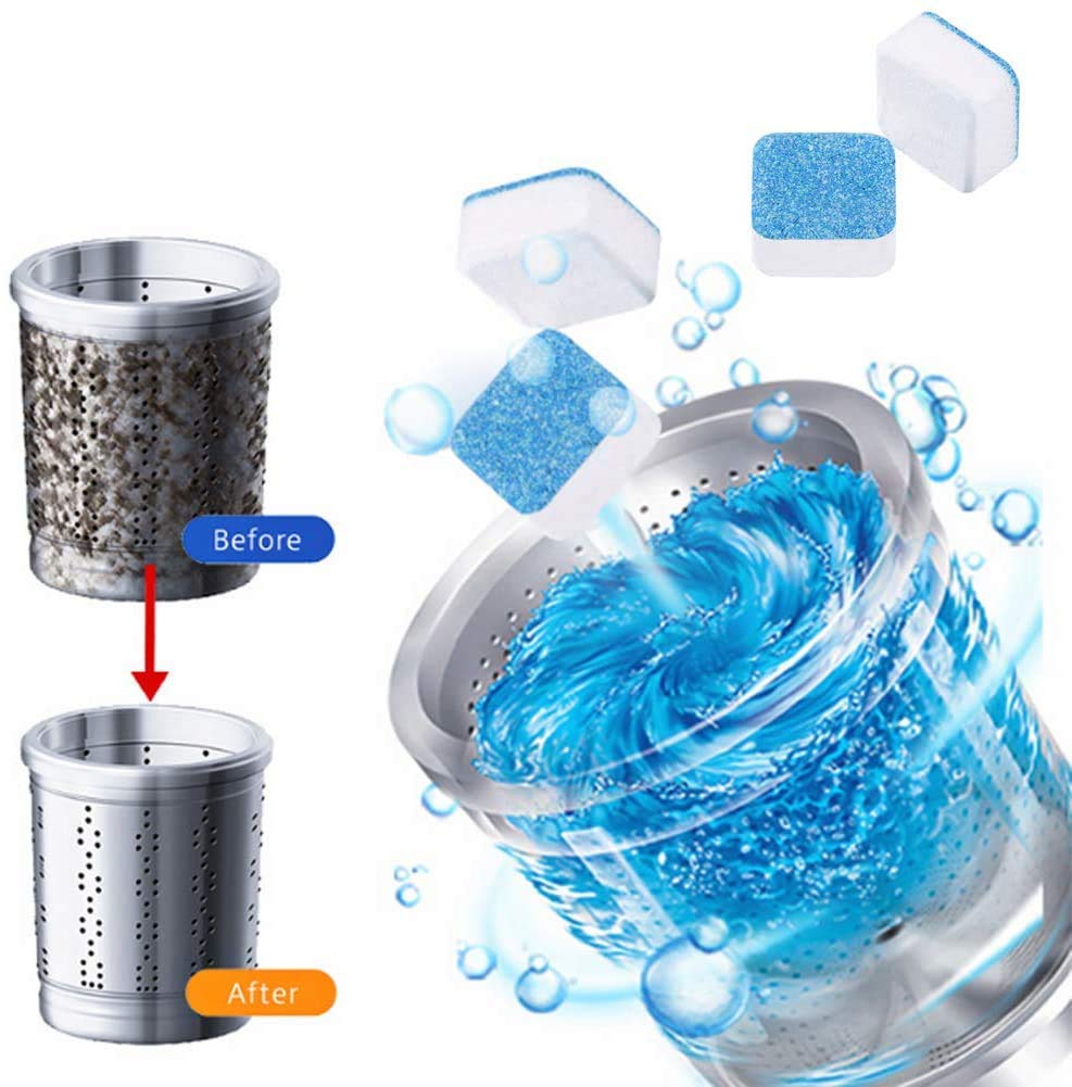 Washing Machine Deep Cleaner Tablet to Clean Washing Machine and Make it Bacteria Free