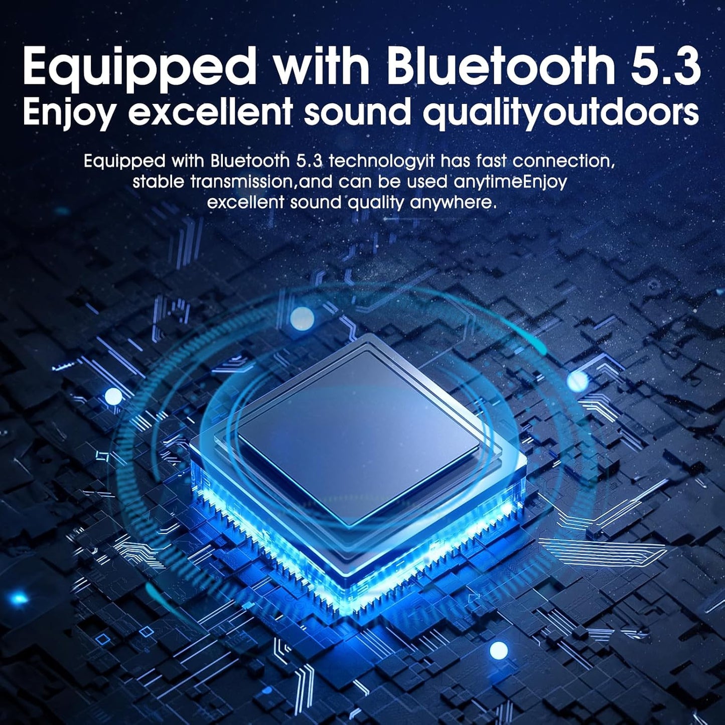 Magnetic  Bluetooth Speaker with Stunning RGB & Strong Magnet Mount. Compatible with all Mobile Phones