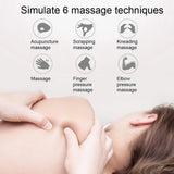 Mini Massager with 8 Modes and 19 Strength Levels, Rechargeable Electric Massager for Shoulder, Arms, Legs, Back Pain for Men and Women